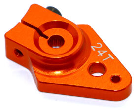 HRC Racing Servohebel Speziel Flugzeug Aluminium Clamp Typ 25mm Lang einarmig 24Z (Hitec) / HRC41252-25