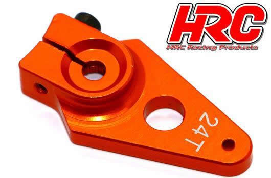 HRC Racing Servohebel Speziel Flugzeug Aluminium Clamp Typ 30mm Lang einarmig 24Z (Hitec) / HRC41252-30