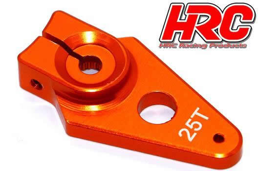 HRC Racing Servohebel Speziel Flugzeug Aluminium Clamp Typ 30mm Lang einarmig 25Z (Futaba / Sävox / Power HD / Orion) / HRC41253-30