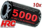 HRC Racing Akku 1 Zell 1.2V 5000mAh (10 Stk Bulk Pack) / HRC05150B