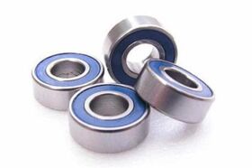 Team Magic Kugellager metrisch 5x11x4mm Gummidichtung (4...