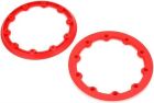 Team Magic Ersatzteil E6 Trooper II / E6 III Felgen Ringe Rot (2 Stk.) / TM505206R