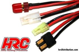 HRC Racing Ladekabel Gold Banana Stecker zu Tamiya / Mini...