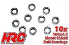 HRC Racing Kugellager metrisch 5x 8x2.5mm (10 Stk.) / HRC1212