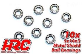 HRC Racing Kugellager metrisch 5x10x3mm (10 Stk.) / HRC1224