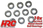 HRC Racing Kugellager metrisch 8x14x4mm (10 Stk.) / HRC1256