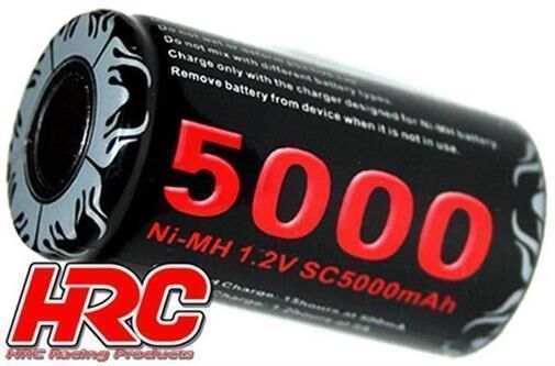 HRC Racing Akku 1 Zell 1.2V 5000mAh / HRC05150