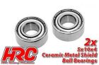 HRC Racing Kugellager metrisch 5x10x4mm TSW Pro Racing Keramik (2 Stk.) / HRC1228CA