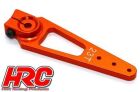 HRC Racing Servohebel Speziel Flugzeug Aluminium Clamp Typ 56mm Lang einarmig 23Z (Sanwa / Ko Propo / JR) / HRC41251-56