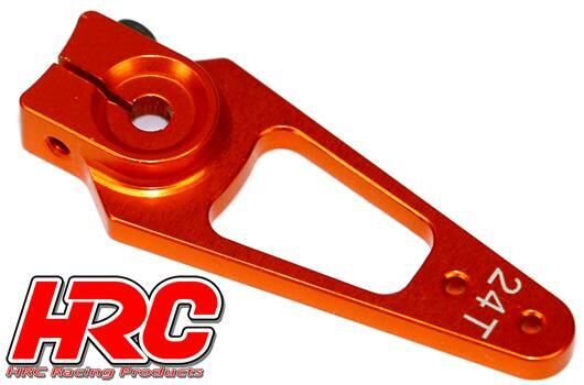 HRC Racing Servohebel Speziel Flugzeug Aluminium Clamp Typ 45mm Lang einarmig 24Z (Hitec) / HRC41252-45