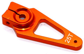 HRC Racing Servohebel Speziel Flugzeug Aluminium Clamp Typ 40mm Lang einarmig 25Z (Futaba / Sävox / Power HD / Orion) / HRC41253-40