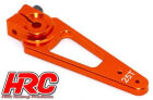 HRC Racing Servohebel Speziel Flugzeug Aluminium Clamp Typ 50mm Lang einarmig 25Z (Futaba / Sävox / Power HD / Orion) / HRC41253-50