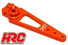 HRC Racing Servohebel Speziel Flugzeug Aluminium Clamp Typ 56mm Lang einarmig 25Z (Futaba / Sävox / Power HD / Orion) / HRC41253-56