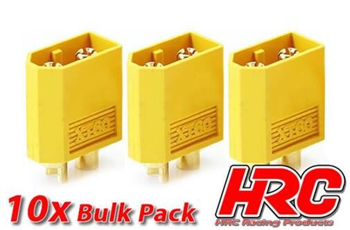 HRC Racing Stecker Gold XT60 männchen (10 Stk.) / HRC9094B