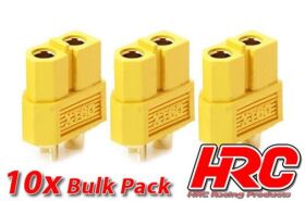 HRC Racing Stecker Gold XT60 weibchen (10 Stk.) / HRC9095B
