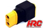 HRC Racing Adapter für 2 Akkus in Parallele Kompakte Version XT90 Stecker / HRC9182C
