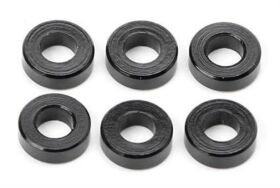 Team Magic Scheiben 3 x 6 x 2.00mm Aluminium Schwarz (10...