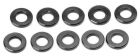 Team Magic Scheiben 3 x 6 x 1.00mm Aluminium Schwarz (10 Stk.) / TM130114BK