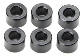 Team Magic Scheiben 3 x 6 x 4.00mm Aluminium Schwarz (10...