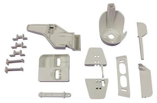 Multiplex Ersatzteil Kunststoffteilesatz Ersatzteil Rumpf+Ersatzteil Leitwerke FR(wie im KIT) / 1-00133