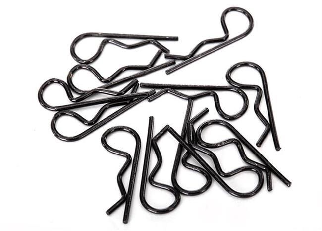 TRAXXAS Karo-Clips schwarz (12) Standard-Größe TRAXXAS / TRX1834A