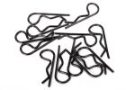 TRAXXAS Karo-Clips schwarz (12) Standard-Größe TRAXXAS / TRX1834A