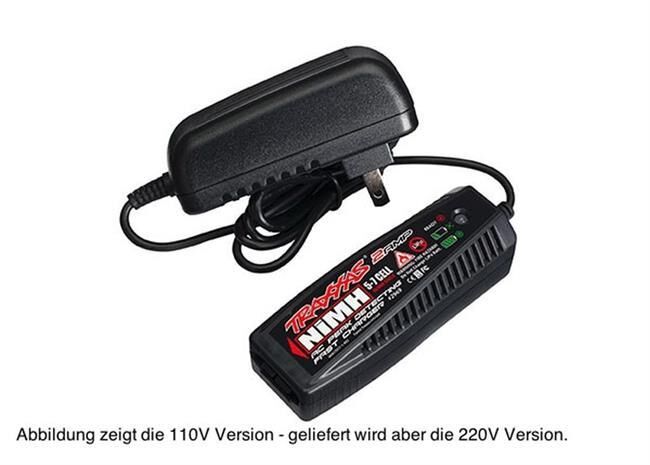 TRAXXAS AC-Lader (230V) NiMH Peak-Abschaltung EU-Version 5-7 Zellen 6,0-8,4 Volt 2 Ampere (nur NiMH) / TRX2969G