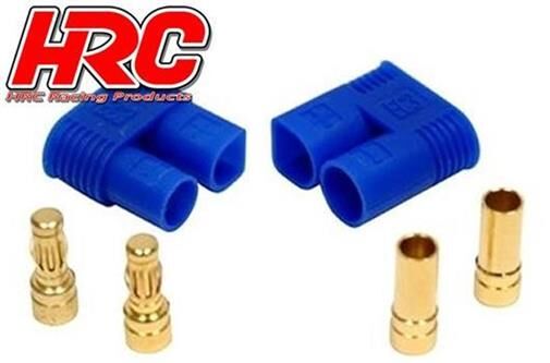 HRC Racing Stecker Gold EC3 männchen + weibchen (1 paar) / HRC9052P