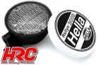 HRC Racing Lichtset 1/10 oder Monster Truck LED Hella Cover 2x (Ohne LED) / HRC8723A1