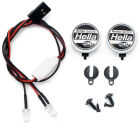HRC Racing Lichtset 1/10 oder Monster Truck LED JR Stecker Hella Abdeckung 2x Weiss LED / HRC8723A2