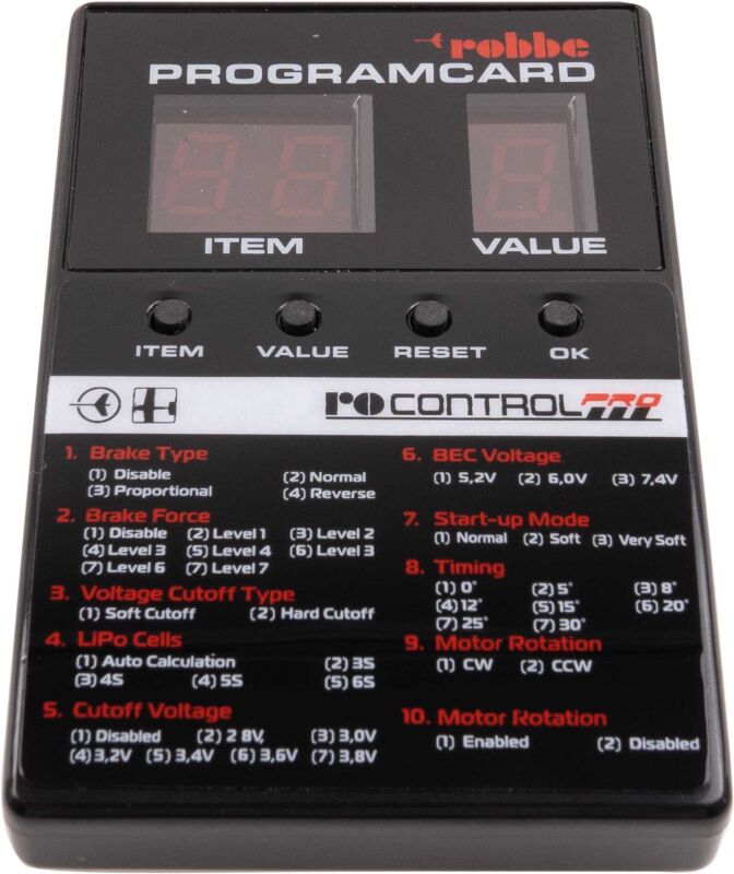 Robbe Modellsport RO-CONTROL PRO PROGCARD / 8720