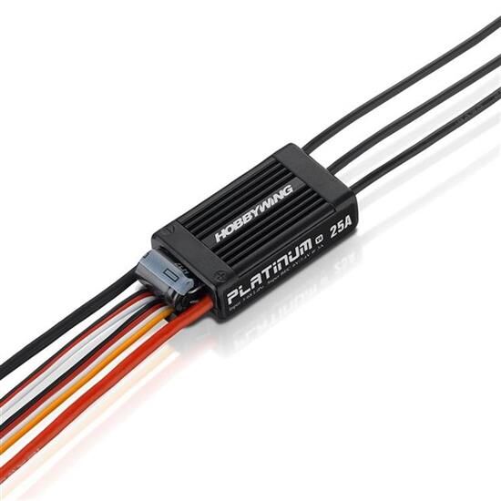 Hobbywing Platinum Pro 25 Regler V4 3-6s, 3A BEC / HW30204200
