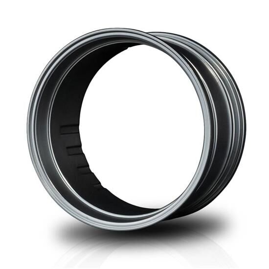 MST-Racing Felgenhülse mattsilber Offset 4-fach verstellbar (2 Stück) / MST102085FS