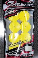 PR Racing 55x38mm 2WD+4WD Rear Wheels 12mm*8pcs(Yellow) For IFMAR / PR68400376