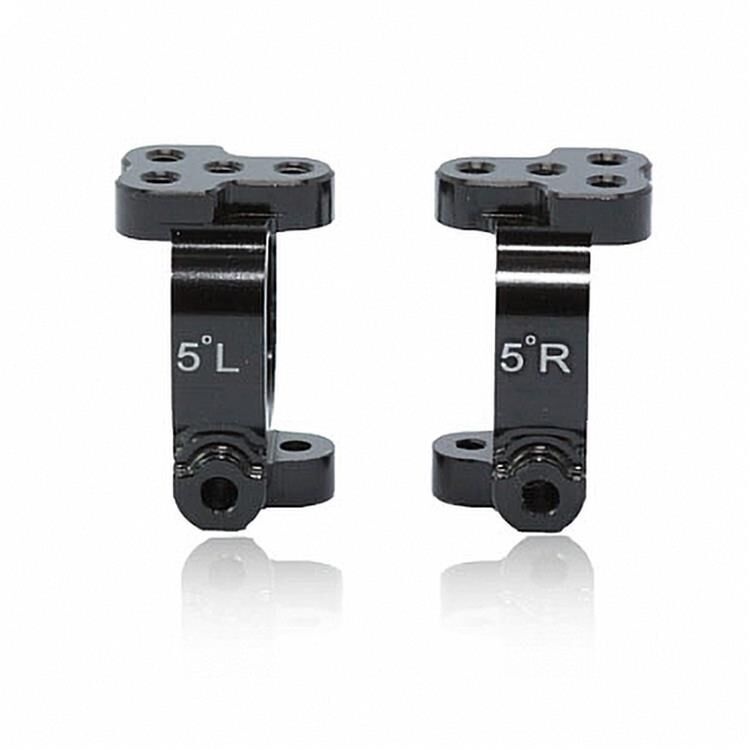 PR Racing SB401 Caster Block 5 degree R/L CNC(washer3*4*6*0.2*2pcs+5*8 / PR68480666