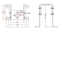 PICHLER Motorträger Brushless (klein) / C2570
