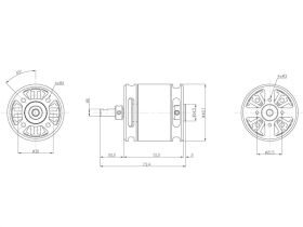 PICHLER Brushless Motor BOOST 60 | KV=490 / C3171