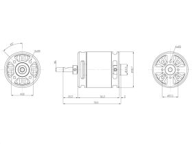 PICHLER Brushless Motor BOOST 80 | KV=320 / C4359