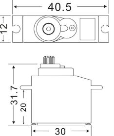 MASTER Servo DS3012 / C4995