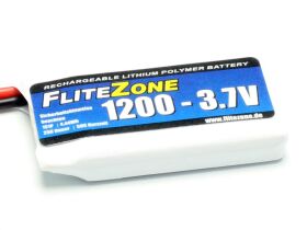 FliteZone LiPo Akku 1200 - 3.7V / C5516