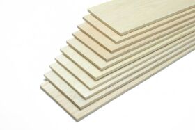 Pichler Balsa Brettchen 4,0 x 100 x 1000mm (VE=10St.) /...