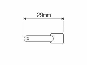 PICHLER Gabelkopf Nylon 29mm / M2 (VE=10St.) / C6575