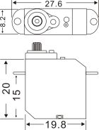 MASTER Servo S706 MG / C6702