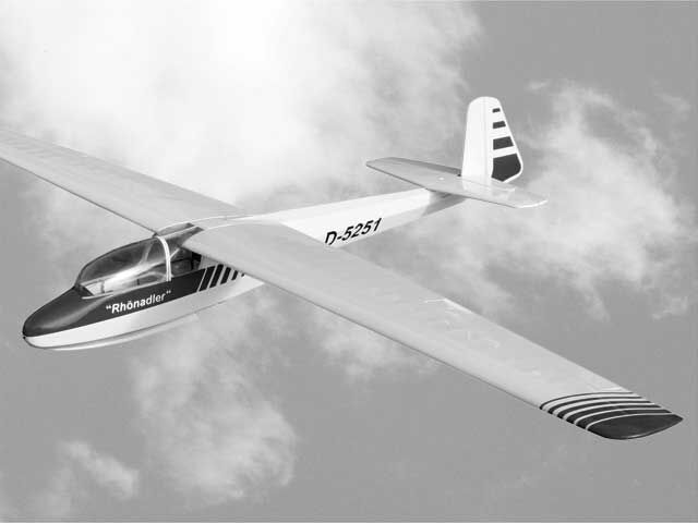 PICHLER K 7 Röhnadler (rot/weiss) / 2540mm / C6942