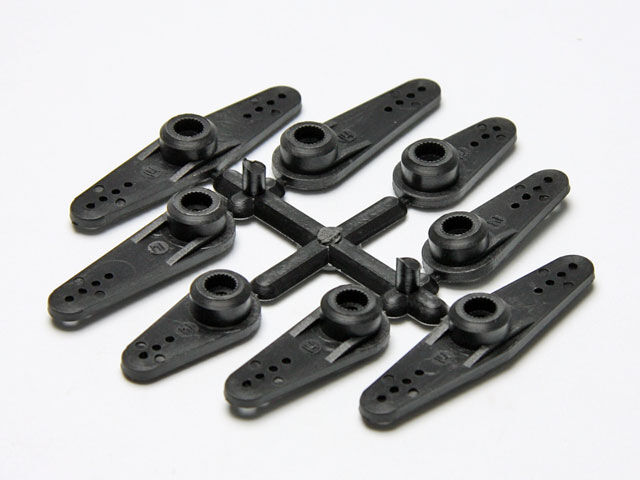 PICHLER Servohebel Set Nylon verstärkt 24 Zähne (Hitec etc.) / C2280