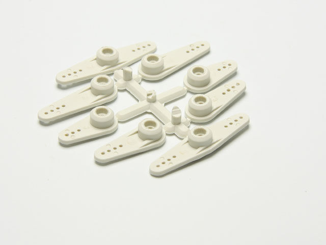 PICHLER Servohebel Set Nylon verstärkt 25 Zähne (Futaba, Master etc.) / C2281