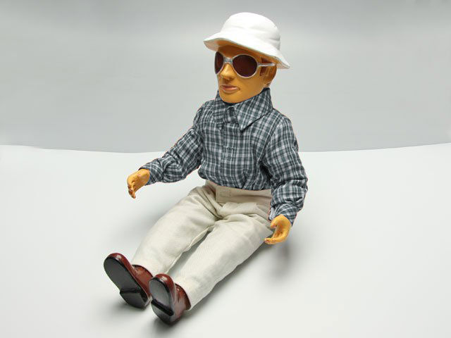 PICHLER Pilotenpuppe Horst (blau) / C8208