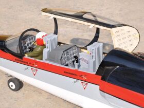 Black Horse Albatros L-39 (schwarz) / 1450mm / C6616