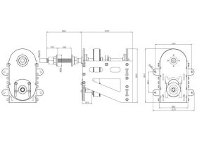 PICHLER Getriebe BMG-80 / 1:1,4 für Boost 140 / C9009