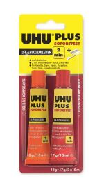 UHU plus sofortfest 2-K-Epoxidharzkleber / 35 Gramm / C9195